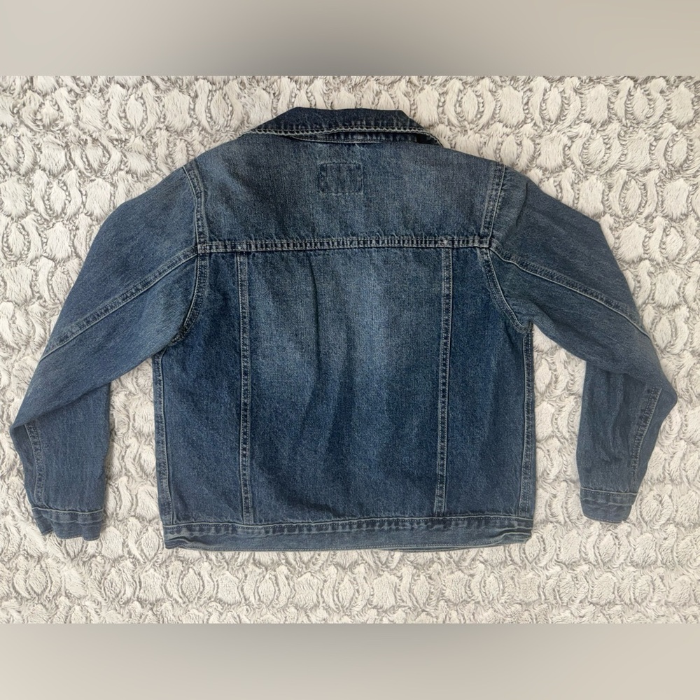 Children’s place denim jacket kids size large 10/12 - Picture 5 of 10